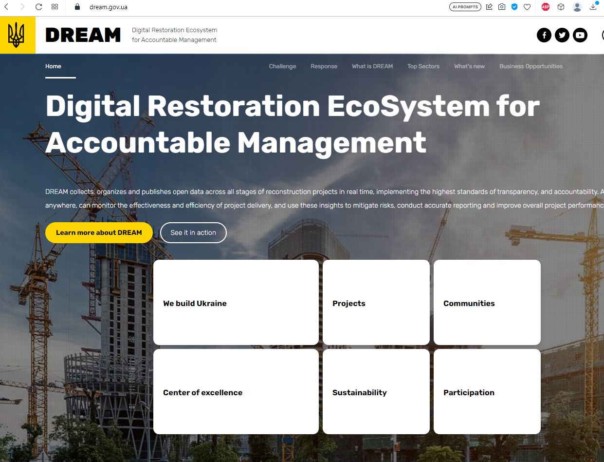 DREAM (Digital Restoration Ecosystem for Accountable Management)