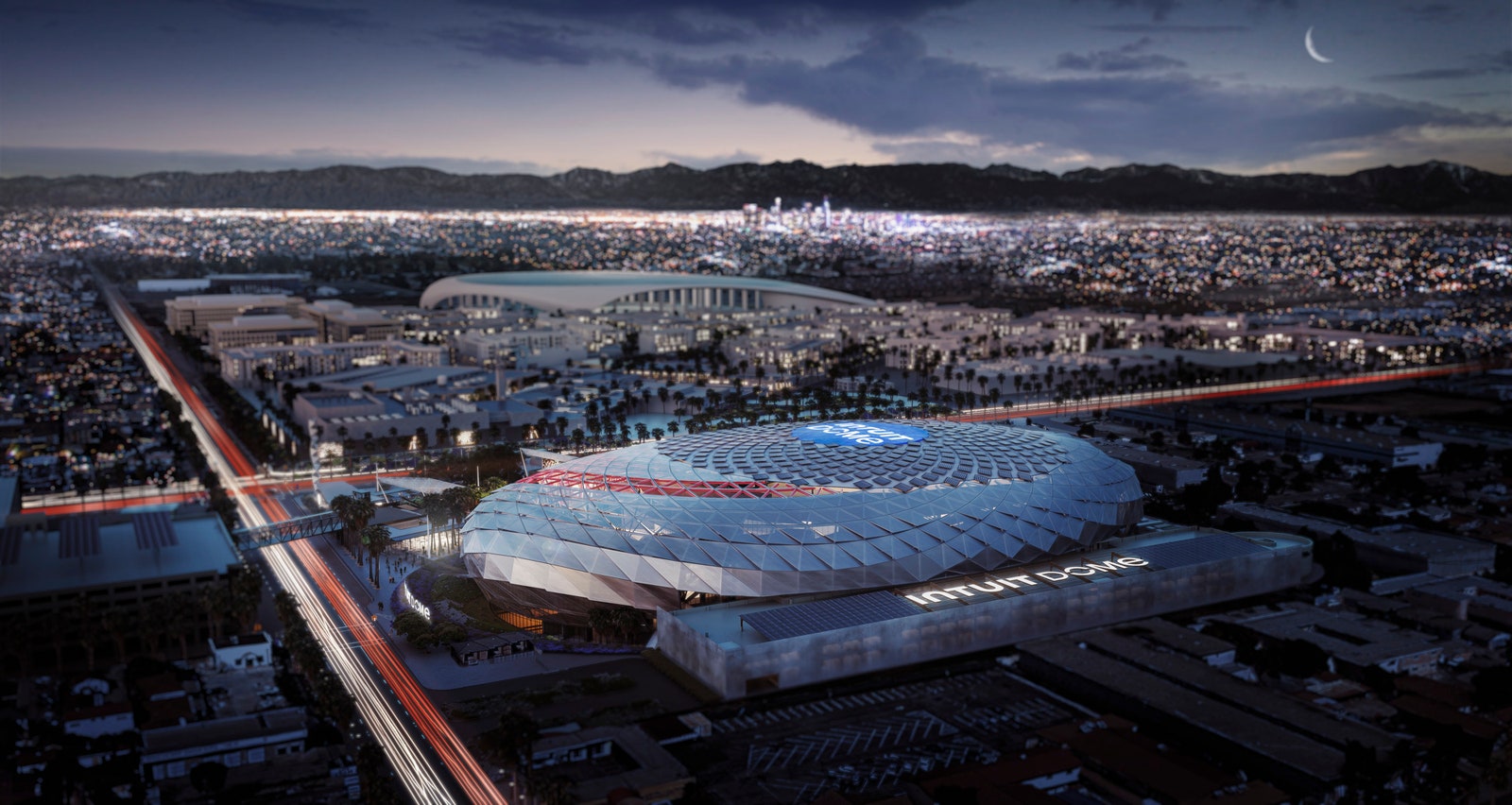 Image may contain Outdoors Architecture Arena Building Stadium and Aerial View